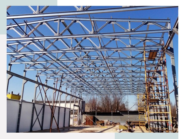 Строительство цехов в Киселёвск от 617 руб. под ключ