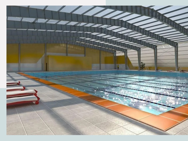 Строительство крытых бассейнов в Киселевске