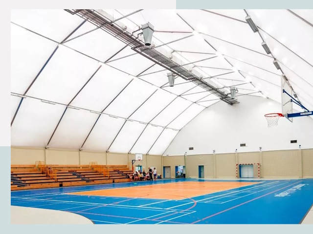 Строительство спортивных залов в Киселевске