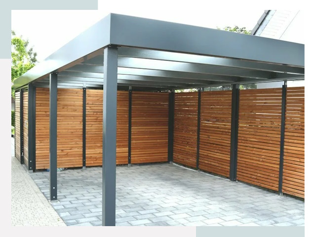 Навесы для парковки в Киселевске