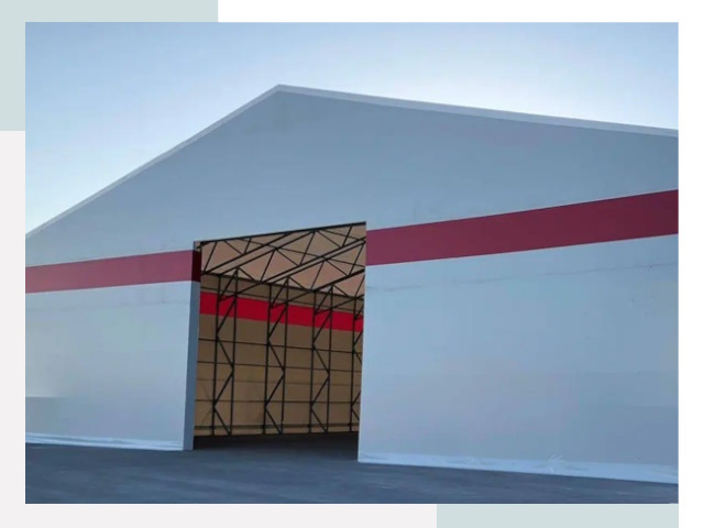 Быстровозводимые ангары в Киселевске