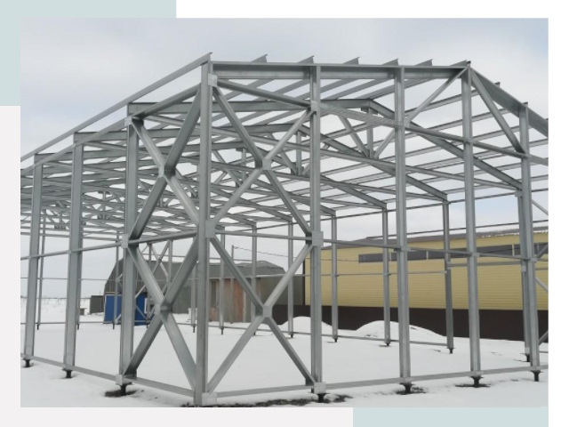 Каркасные ангары в Киселевске