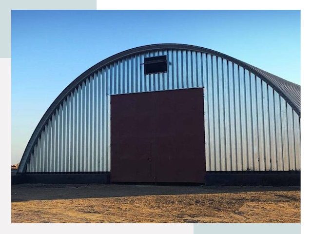 Арочные ангары в Киселевске