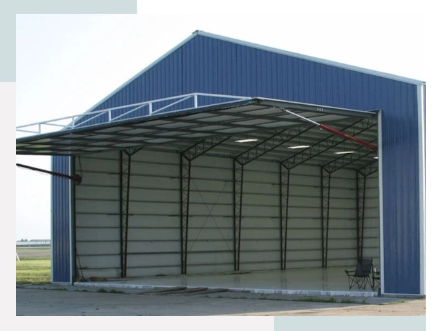 Прямо стенные ангары в Киселевске