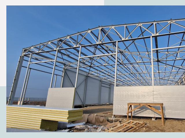 Утепленные ангары в Киселёвск от 617 руб. за м²