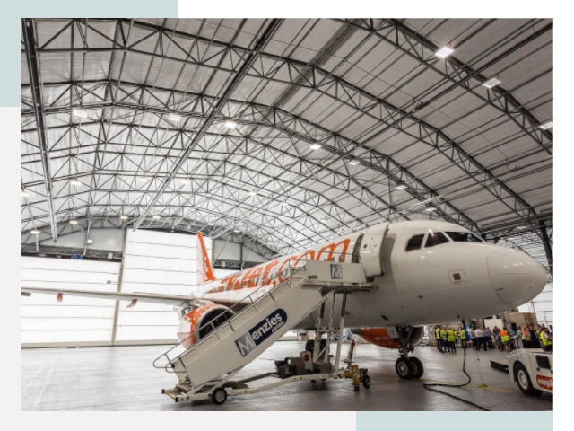 Авиационные ангары в Киселевске