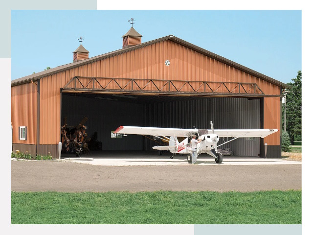 Ангары для самолетов в Киселевске