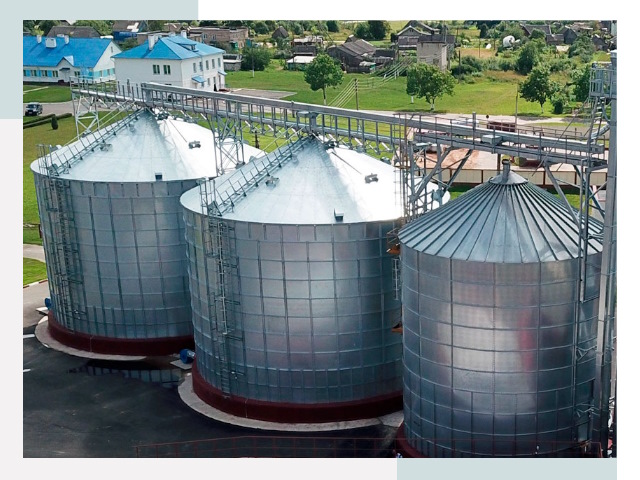 Металлические силосы в Киселевске