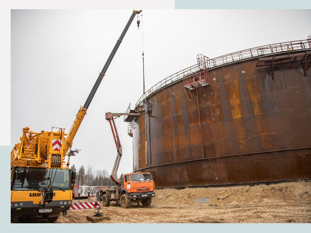 Монтаж резервуаров в Киселевске от 617 руб. за м³