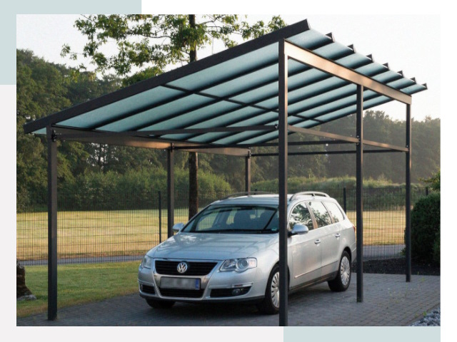 Навесы для автомобилей в Киселевске