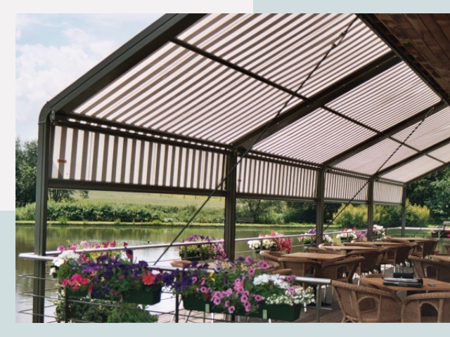 Элегантные навесы для кафе от 617 руб в Киселёвск