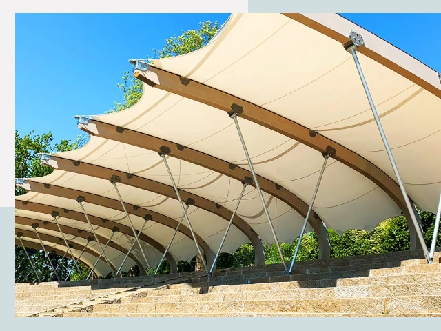 Мембранные конструкции в Киселёвск от 617 руб. за м2