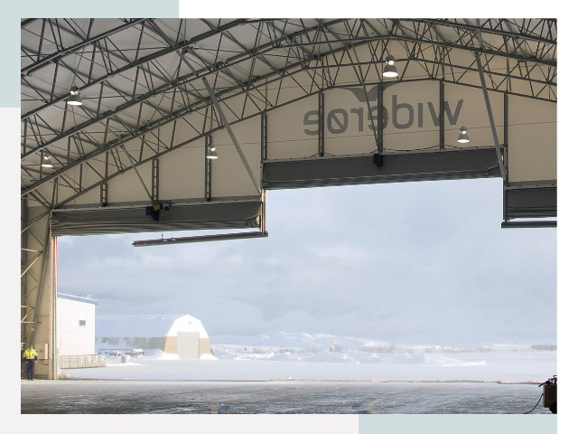 Ворота для ангаров в Киселевске