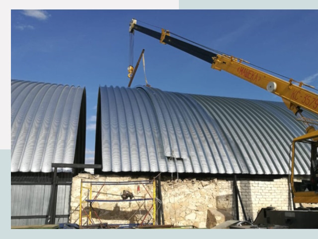 Реконструкция ангаров в Киселевске от 617 руб.