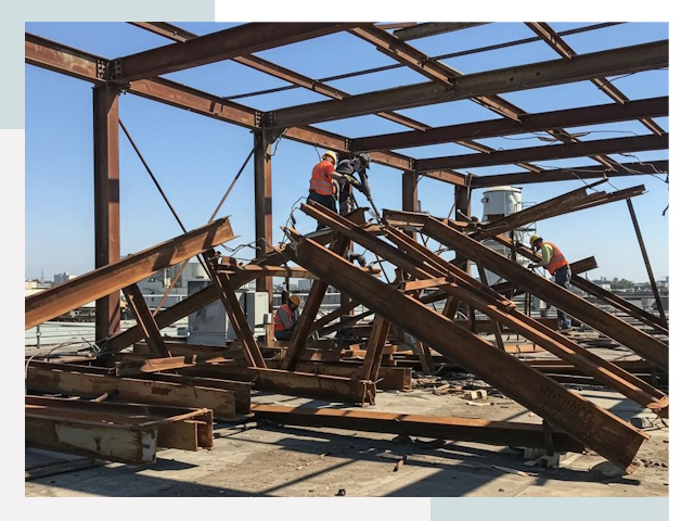 Демонтаж металлоконструкций в Киселевске от 617 руб.