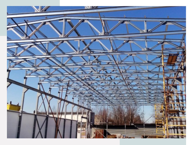 Металлокаркасы для складов в Киселевске