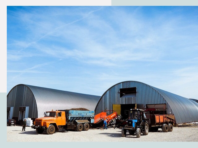 Ангары для спецтехники в Киселевске